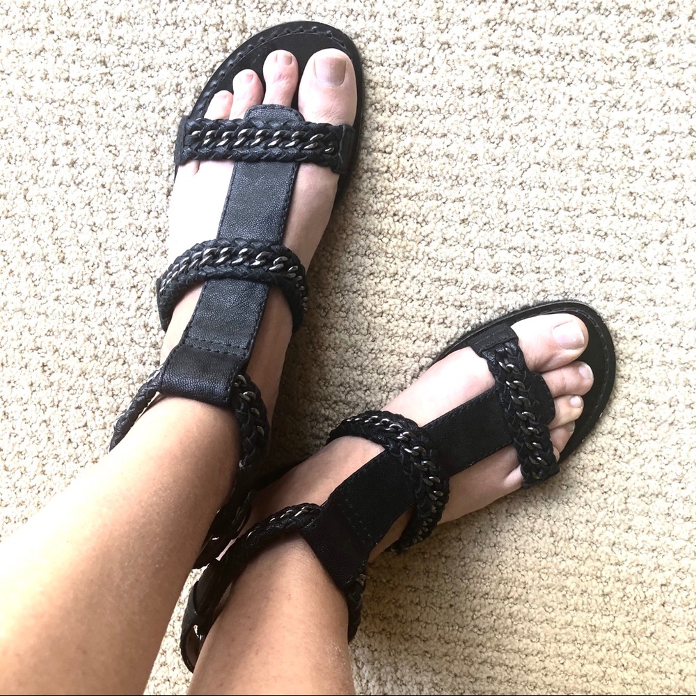 Modern vintage new sz 7/37 gladiator sandal